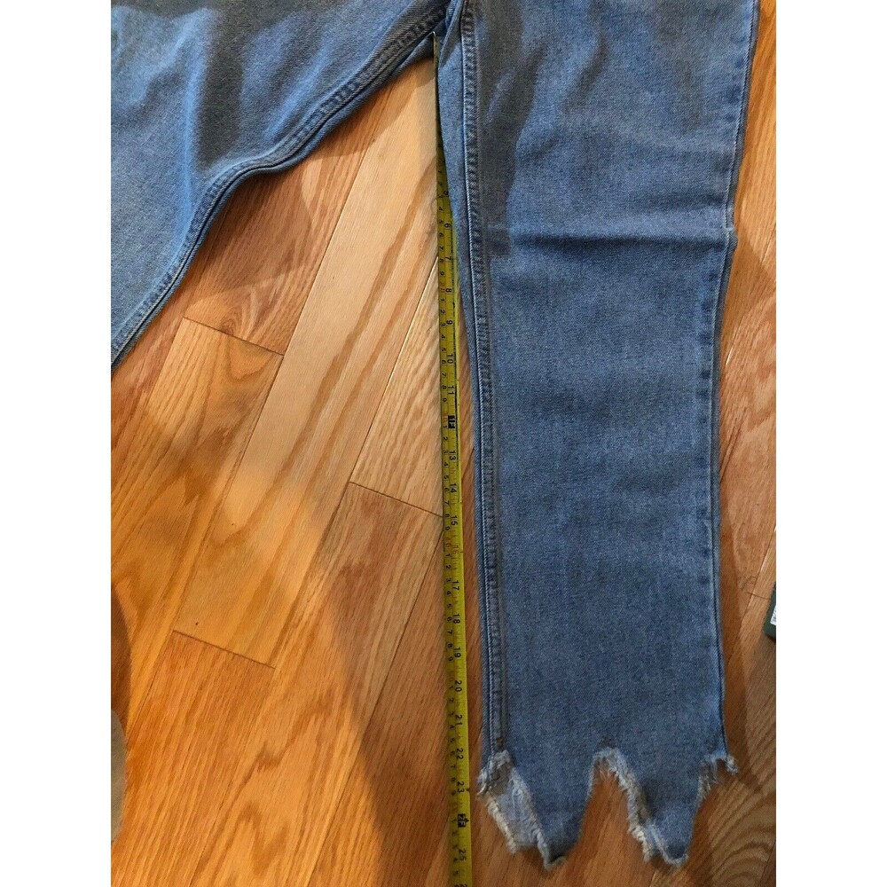 Evidnt Los Angeles Jeans Women's Size 26 Retro VTG Hype NWT 90s Y2K Fray Anthro - Picture 6 of 9